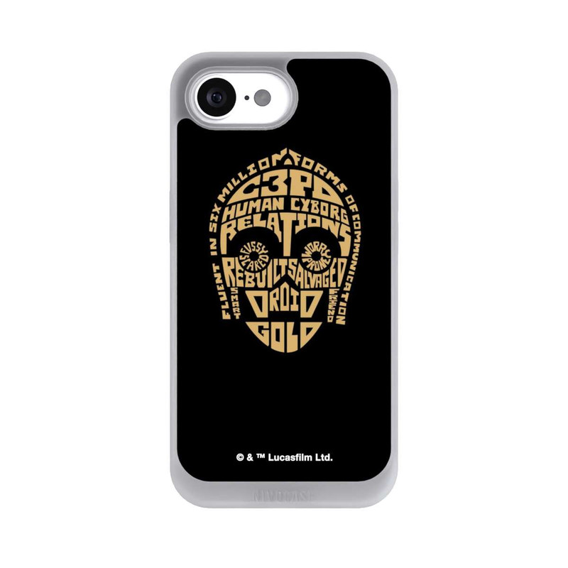 iPhone 16e NIVOpure C3PO Typo Graphic