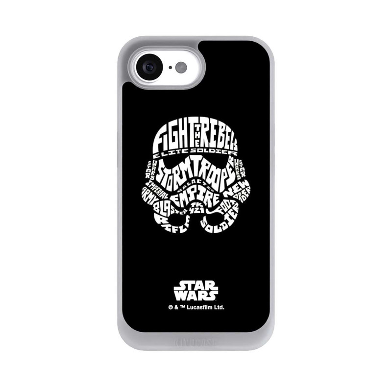 iPhone 16e NIVOpure Storm Trooper Typo Graphic