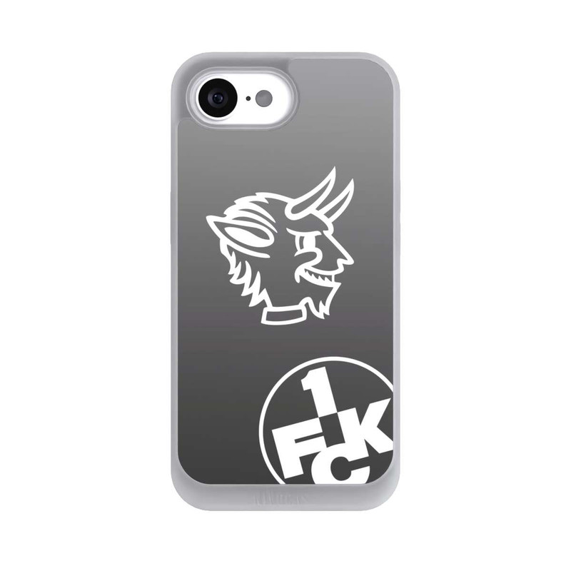 iPhone 16e NIVOpure Teufelskopf FCK auf Schwarz
