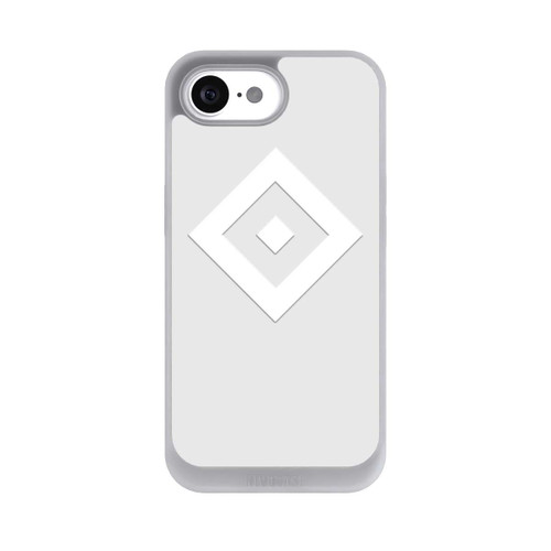 Apple iPhone 16e NIVOpure Rauten Logo auf HSV Grau