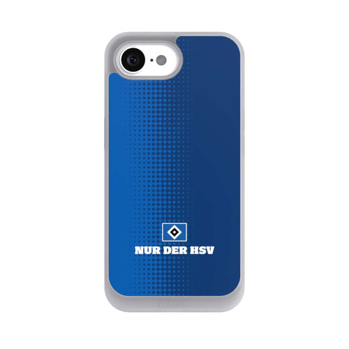 Apple iPhone 16e NIVOpure Nur der HSV - Rautenraster Blau