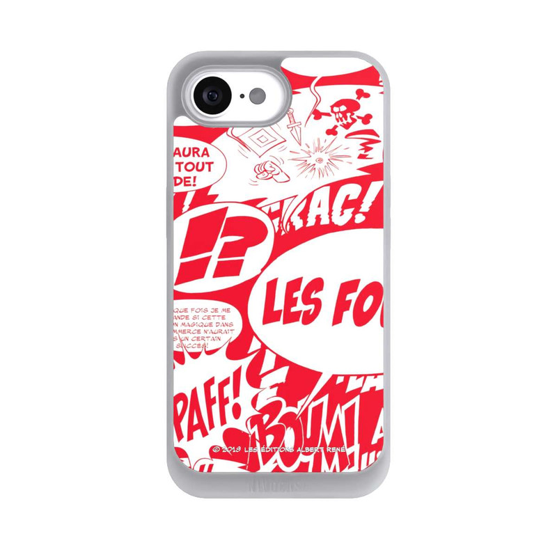 iPhone 16e NIVOpure Speech Bubbles Asterix Red