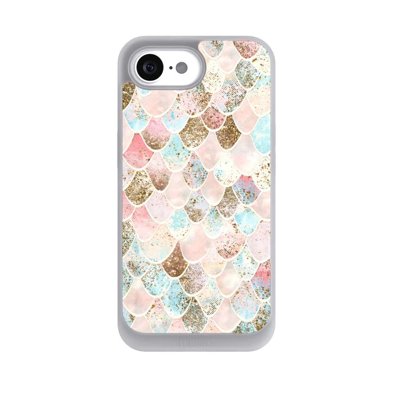 iPhone 16e NIVOpure Glitter Look Mermaid Pattern