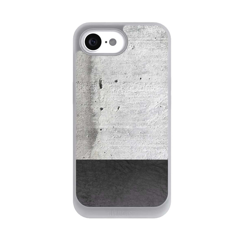 iPhone 16e NIVOpure Leder und Beton