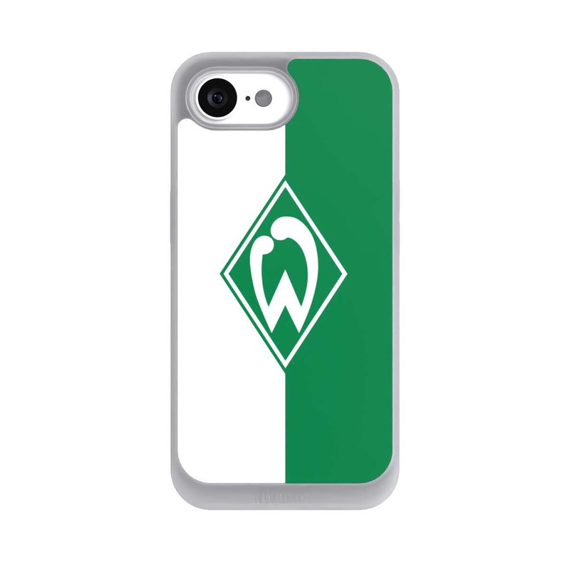 iPhone 16e NIVOpure Weiß-Grün - Werder Bremen