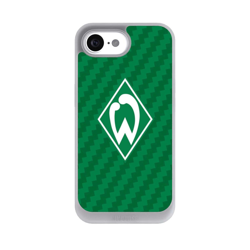iPhone 16e NIVOpure Carbonlook - Werder Bremen