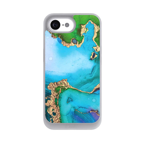 Apple iPhone 16e NIVOpure Colourfull Marble Glitterlook