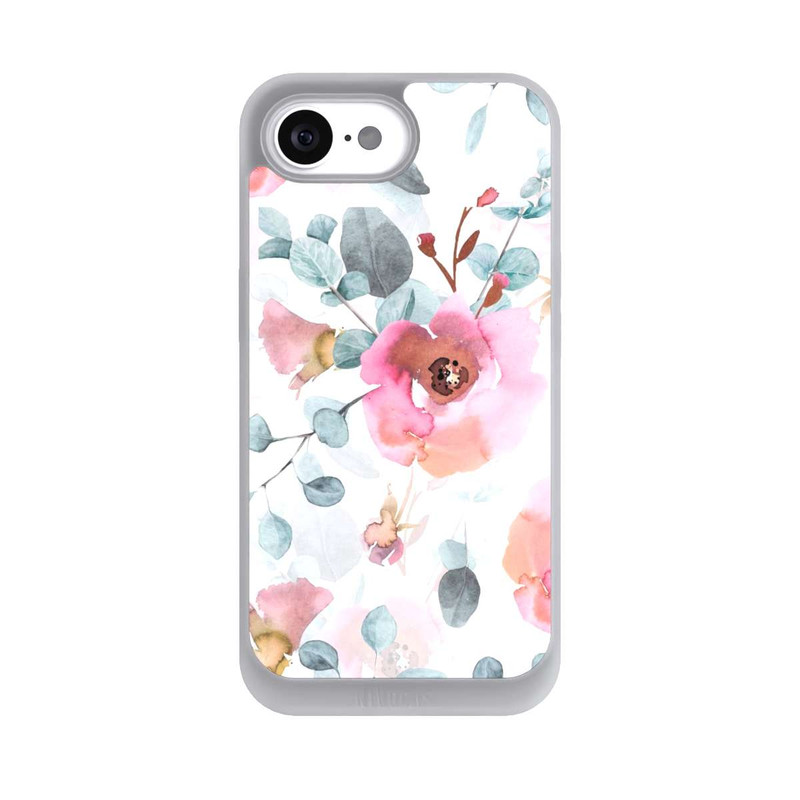 iPhone 16e NIVOpure Watercolour Flower Wallpaper