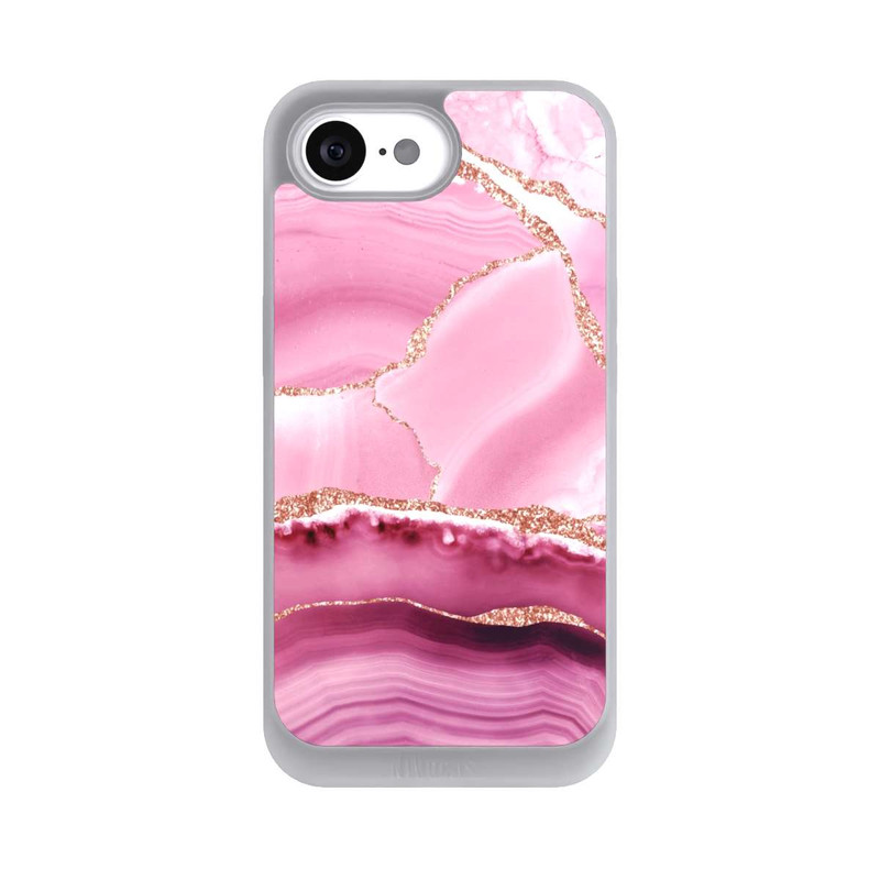 iPhone 16e NIVOpure Mermaid Marble Pink