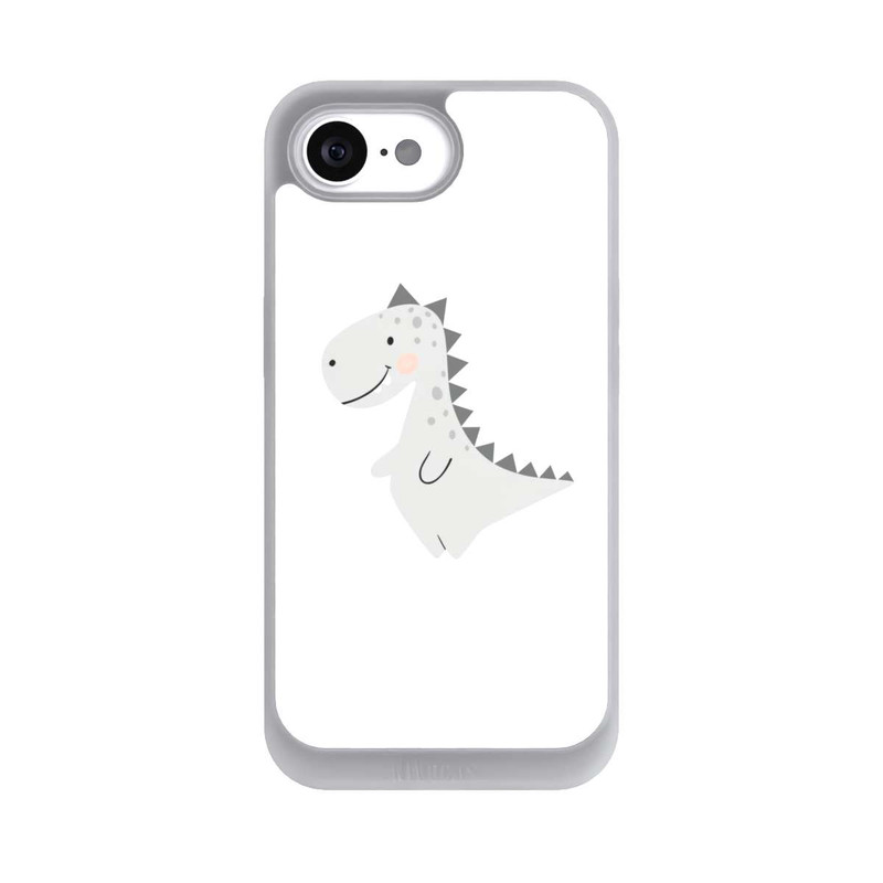 iPhone 16e NIVOpure Grey Dino