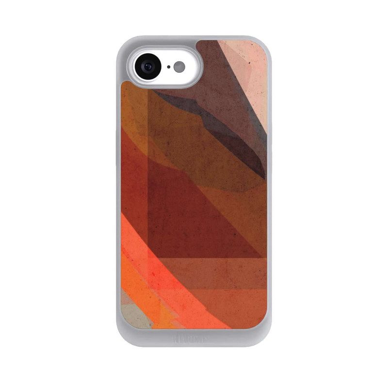 iPhone 16e NIVOpure Vague rouge rouille