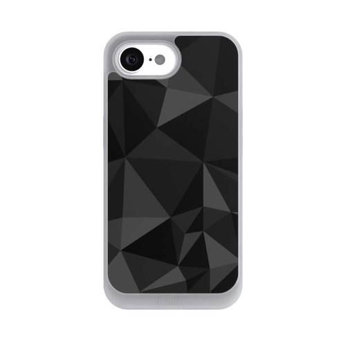 Apple iPhone 16e NIVOpure Motif Polygone Noir