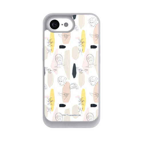 Apple iPhone 16e NIVOpure Dessin de ligne "Bright Side