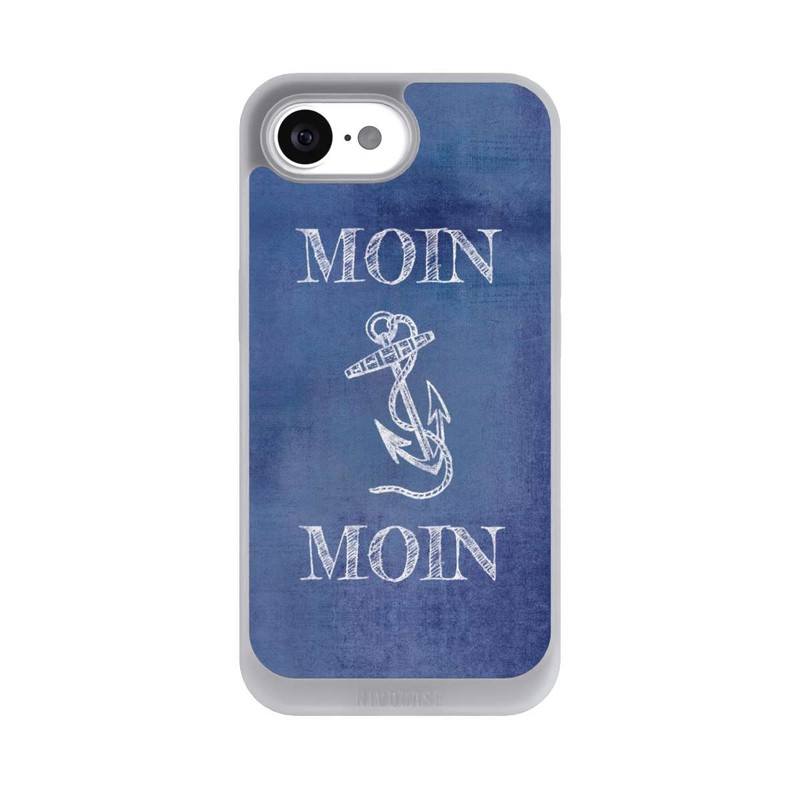 iPhone 16e NIVOpure ancre grunge bleu