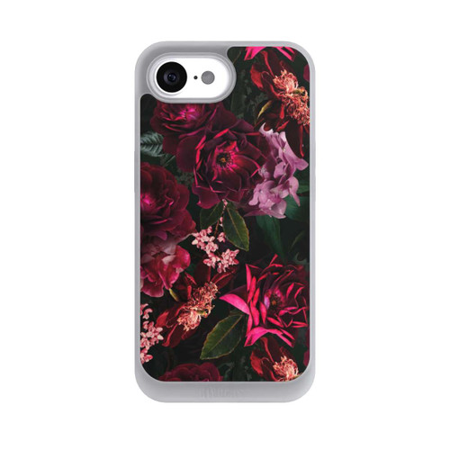 Apple iPhone 16e NIVOpure Fleurs rouge foncé et roses