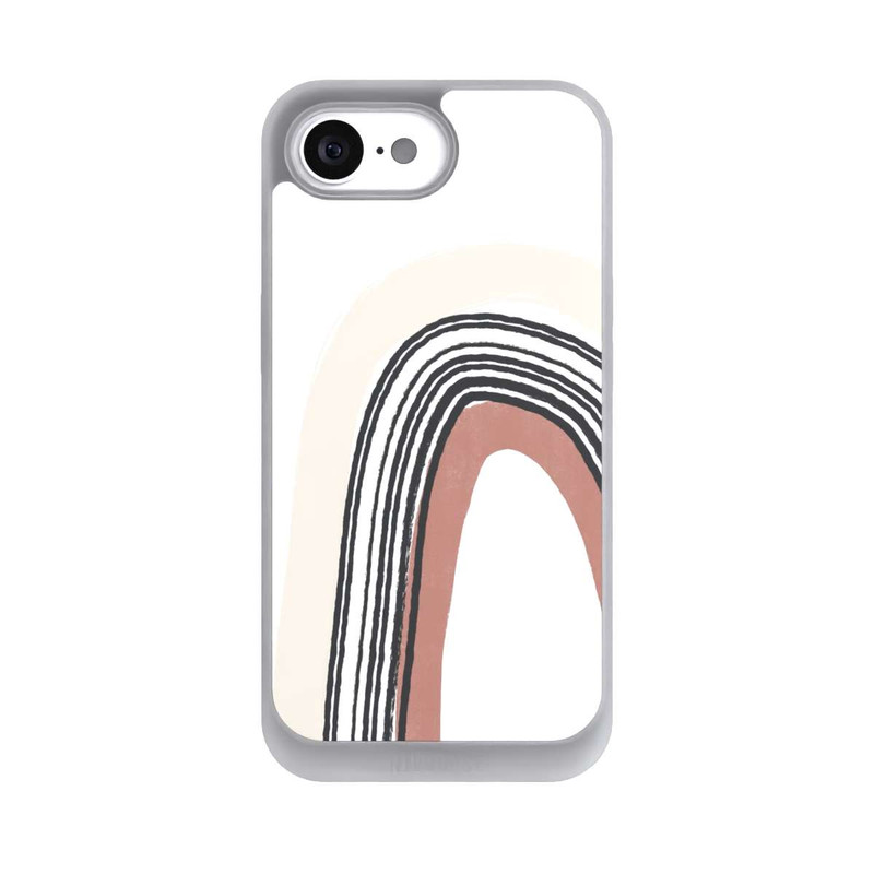 iPhone 16e NIVOpure Arc-en-ciel texturé