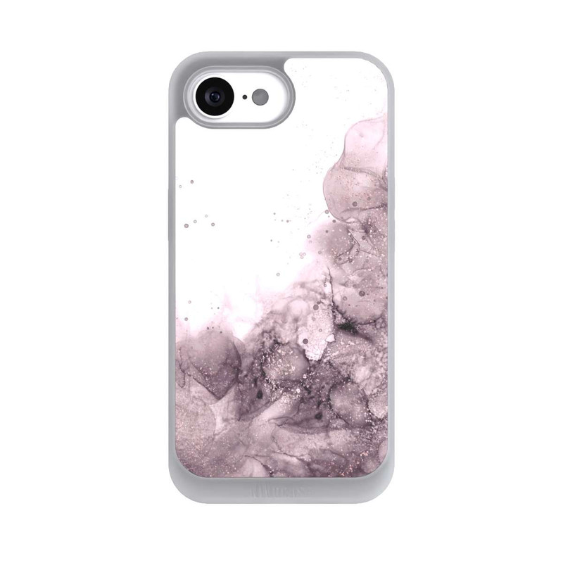 iPhone 16e NIVOpure Paillettes glamour roses