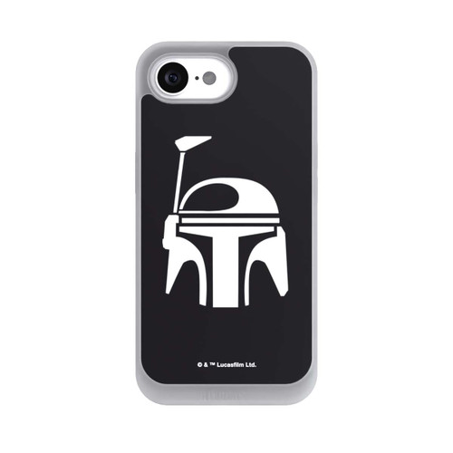 Apple iPhone 16e NIVOpure Boba Fett Helm Schwarz