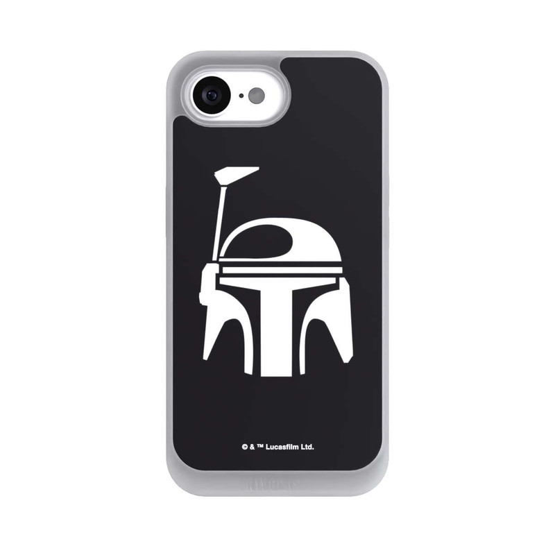 iPhone 16e NIVOpure Boba Fett Helm Schwarz