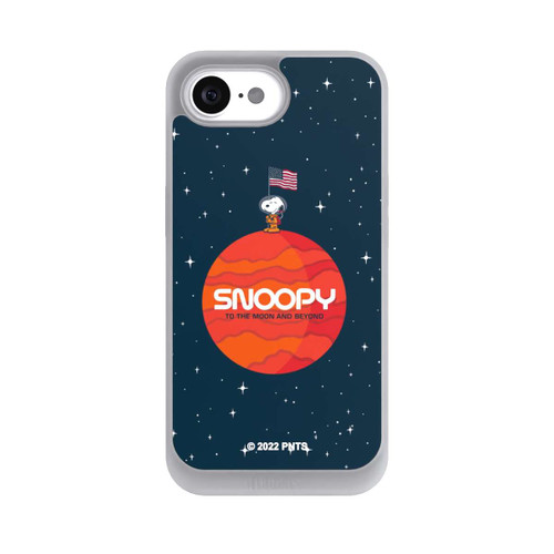 Apple iPhone 16e NIVOpure Snoopy Space Traveller Orange