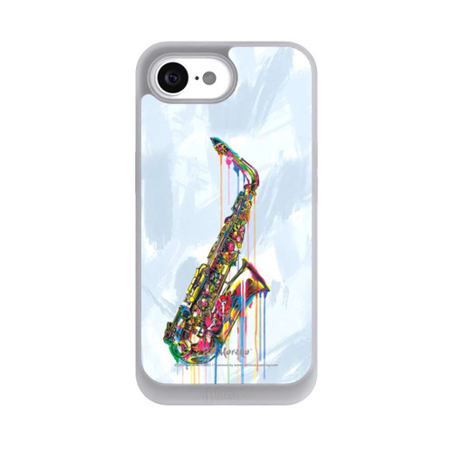 Apple iPhone 16e NIVOpure Saxophone Art By P.D. Moreno