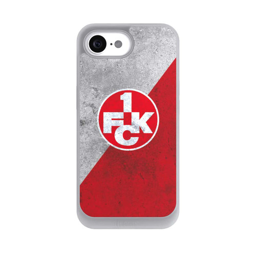 Apple iPhone 16e NIVOpure 1.FC Kaiserslautern-Beton Logo red