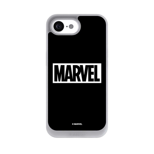 Apple iPhone 16e NIVOpure Marvel Logo Black