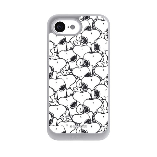 Apple iPhone 16e NIVOpure Snoopy Pattern Black And White