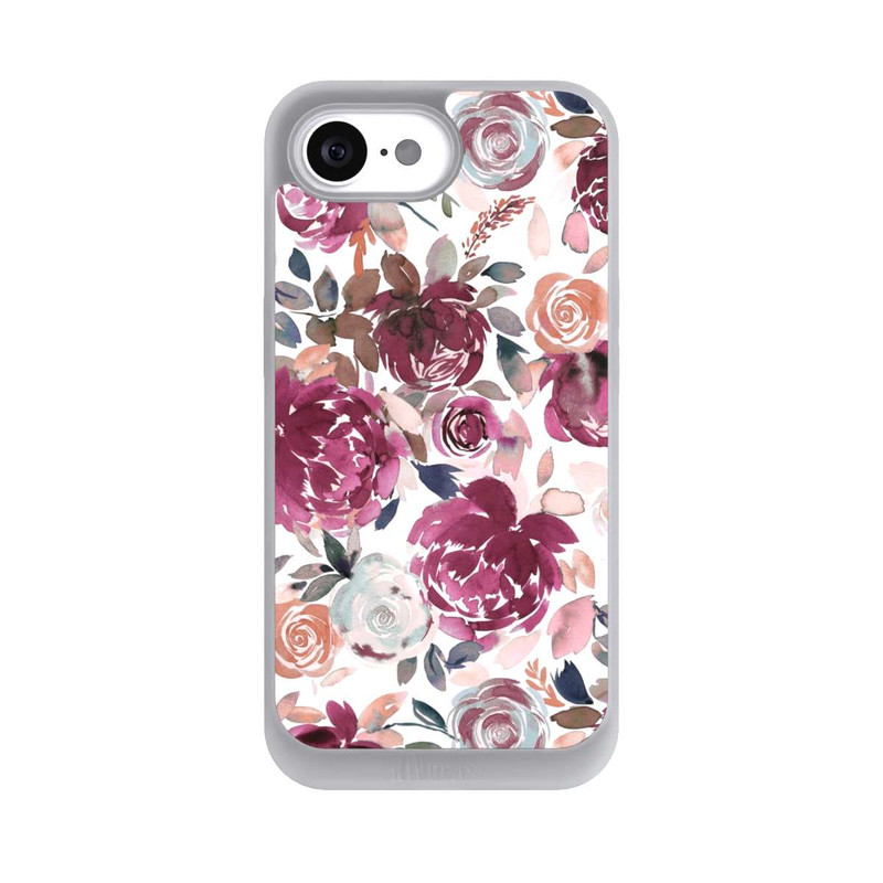 iPhone 16e NIVOpure Autumn Peonies and roses Pink