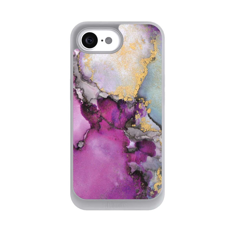 iPhone 16e NIVOpure Alcohol Ink Art Pink