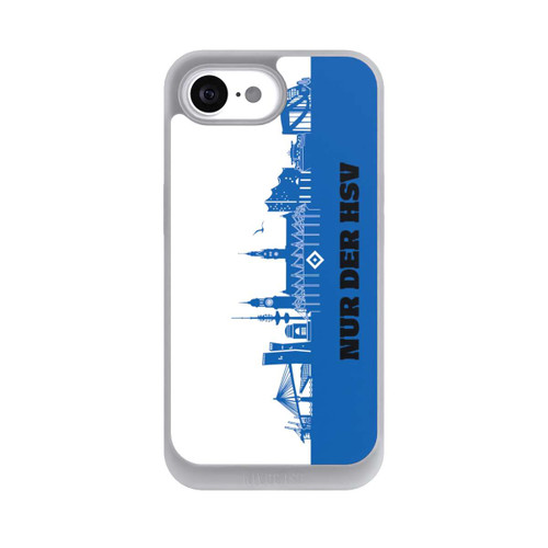 Apple iPhone 16e NIVOpure HSV Skyline Blau Weiß