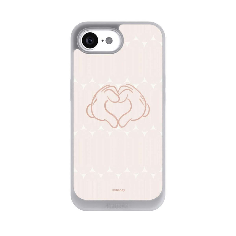 iPhone 16e NIVOpure Mains de Mickey Coeur Boho