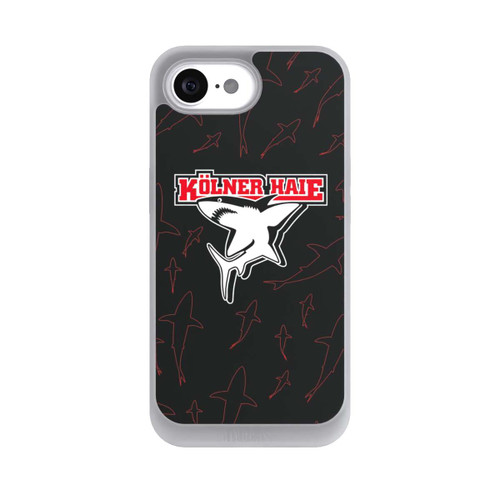 Apple iPhone 16e NIVOpure Haie Muster Rot