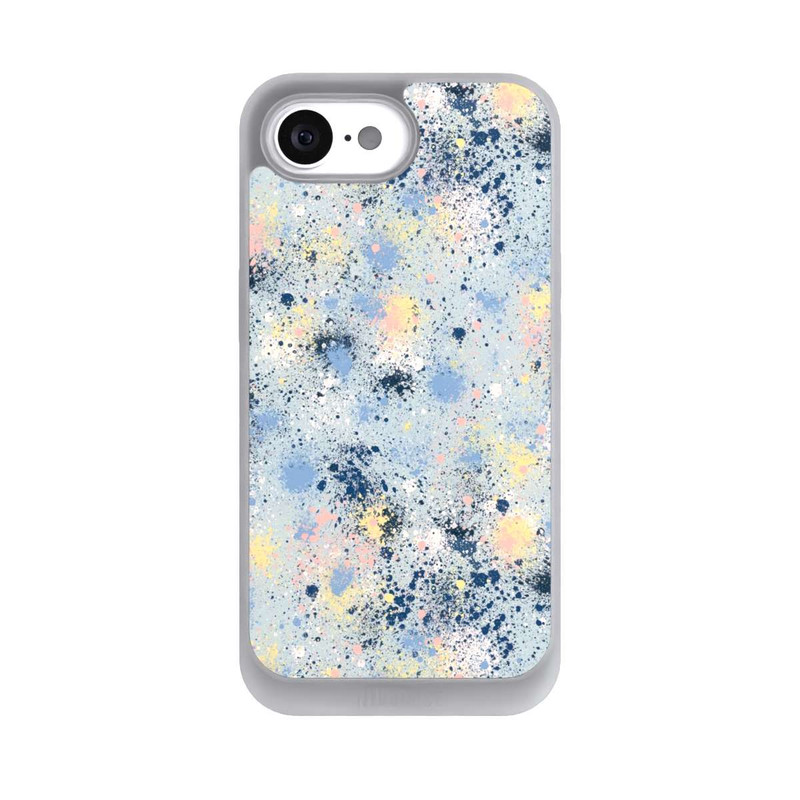iPhone 16e NIVOpure Ink Dripping Dust Texture Blue