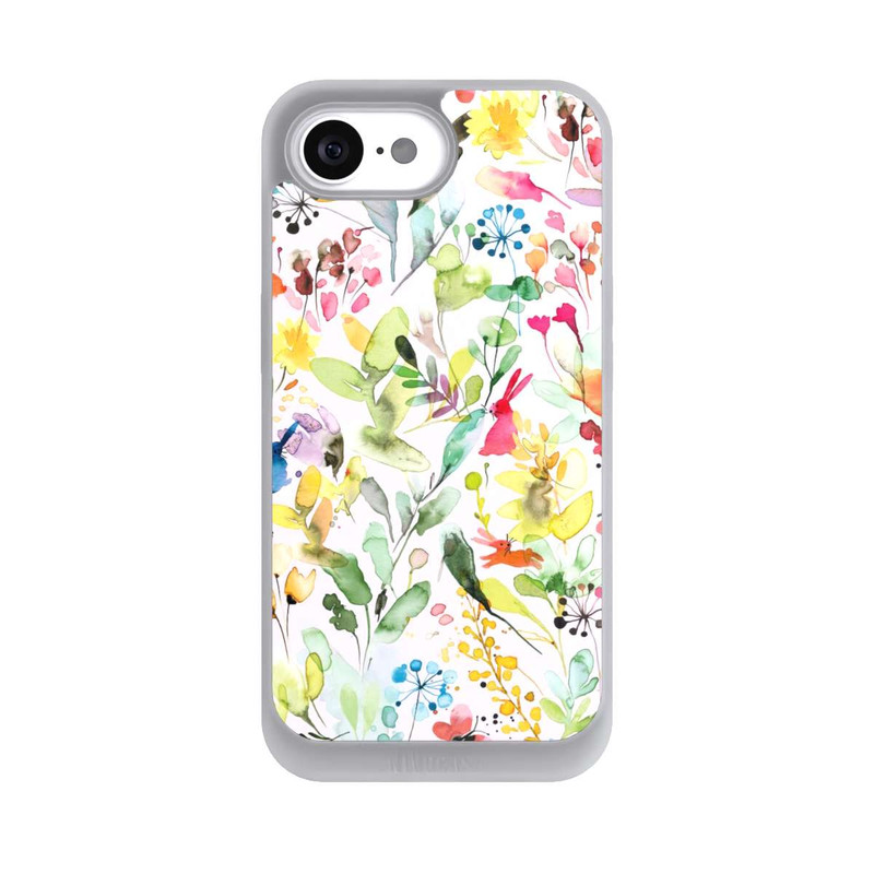 iPhone 16e NIVOpure Wild Flowers Meadow Pink
