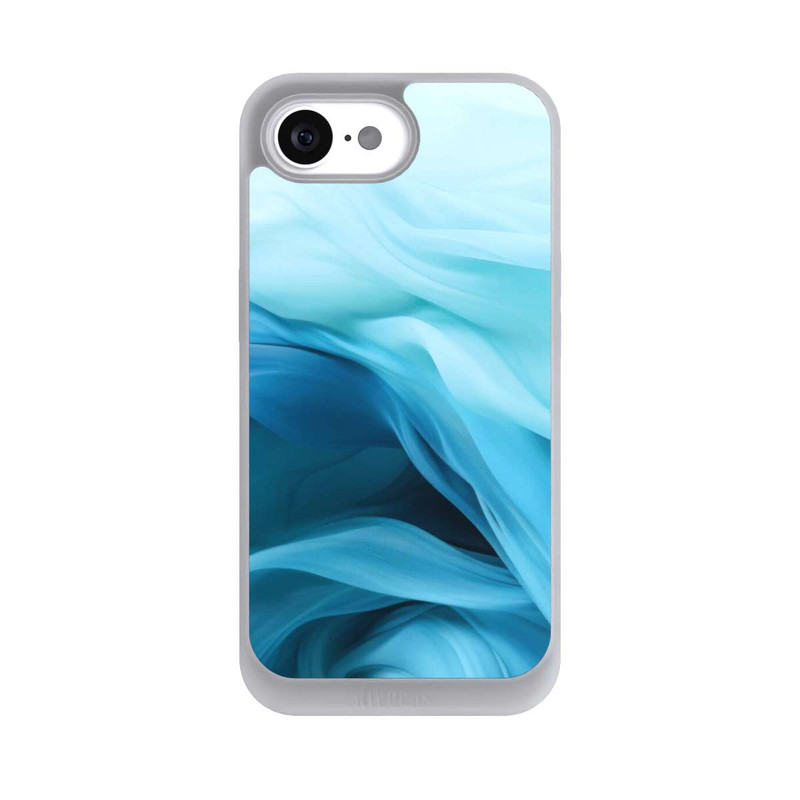 iPhone 16e NIVOpure Smooth Blue Texture