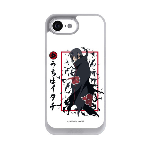 Apple iPhone 16e NIVOpure Itachi Krähen Weiß