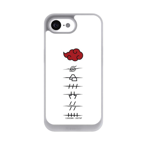 Apple iPhone 16e NIVOpure Akatsuki Mitgliedersymbole Weiß