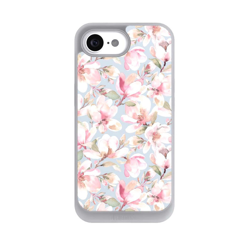 iPhone 16e NIVOpure Magnolia flowers pastel pink