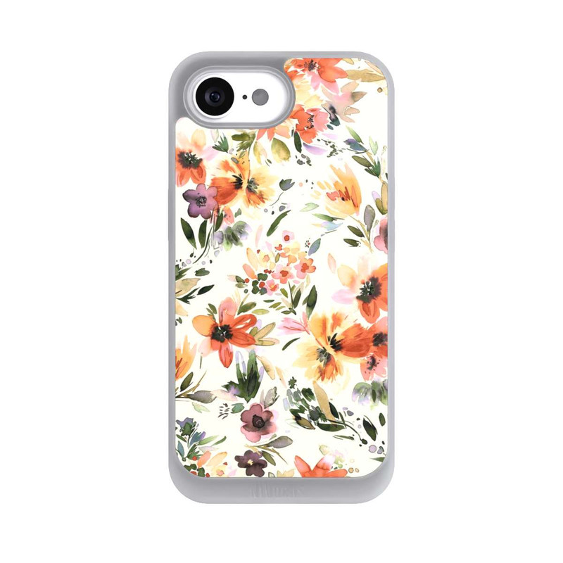 iPhone 16e NIVOpure Summer Artistic Flowers Ivory