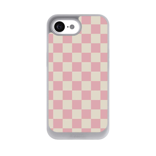 Apple iPhone 16e NIVOpure Schachbrett Rosa