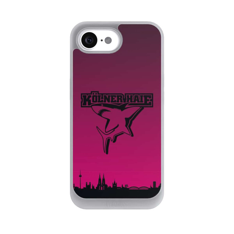 iPhone 16e NIVOpure Kölner Haie Skyline Pink