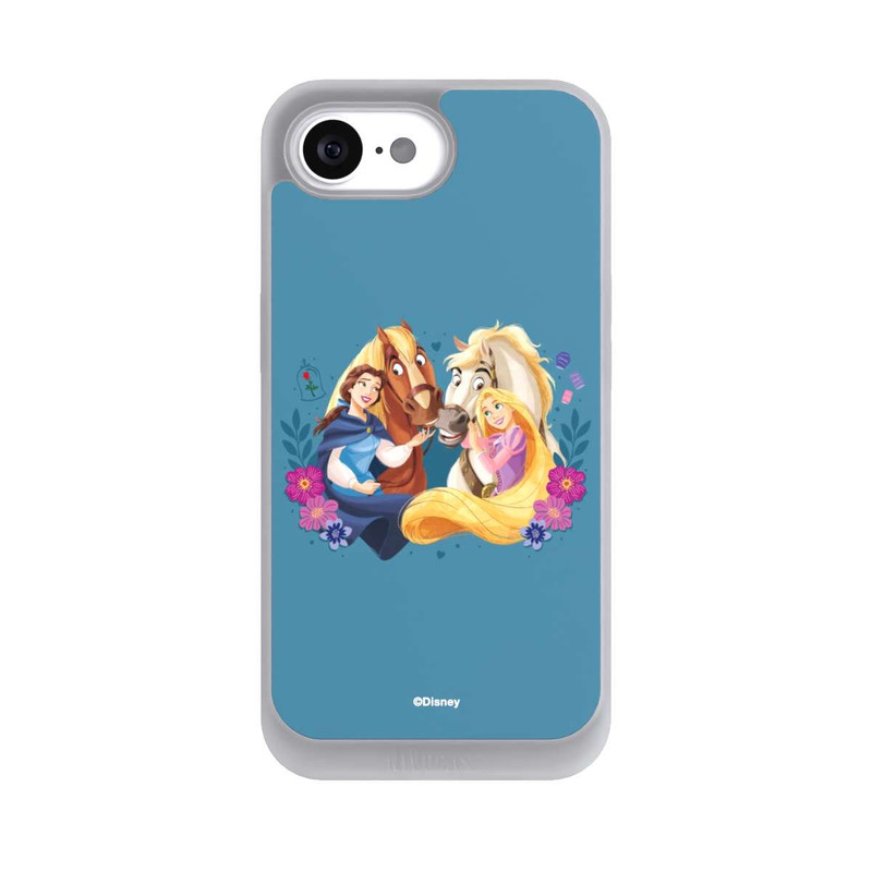 iPhone 16e NIVOpure Disney Princess Belle and Rapunzel with Horses