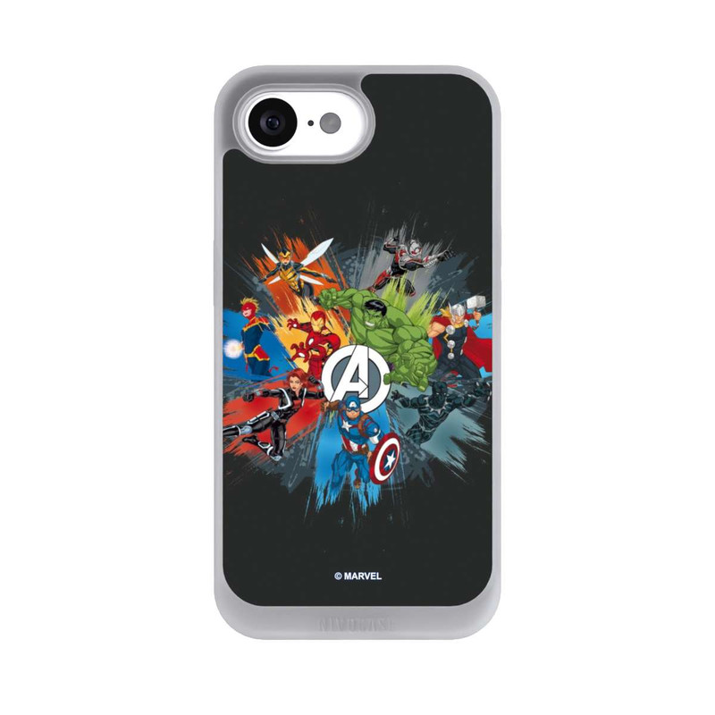 iPhone 16e NIVOpure Marvel's Avengers Black