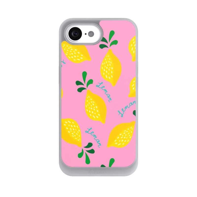 iPhone 16e NIVOpure Dopamin Lemon Pattern