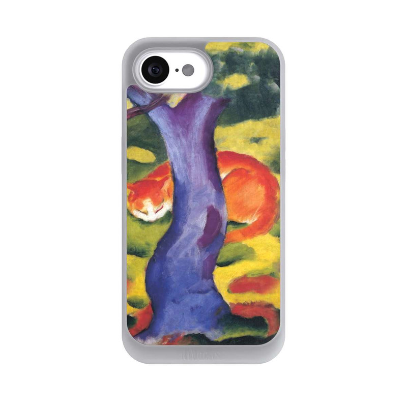 iPhone 16e NIVOpure Cat Behind Tree by Franz Marc