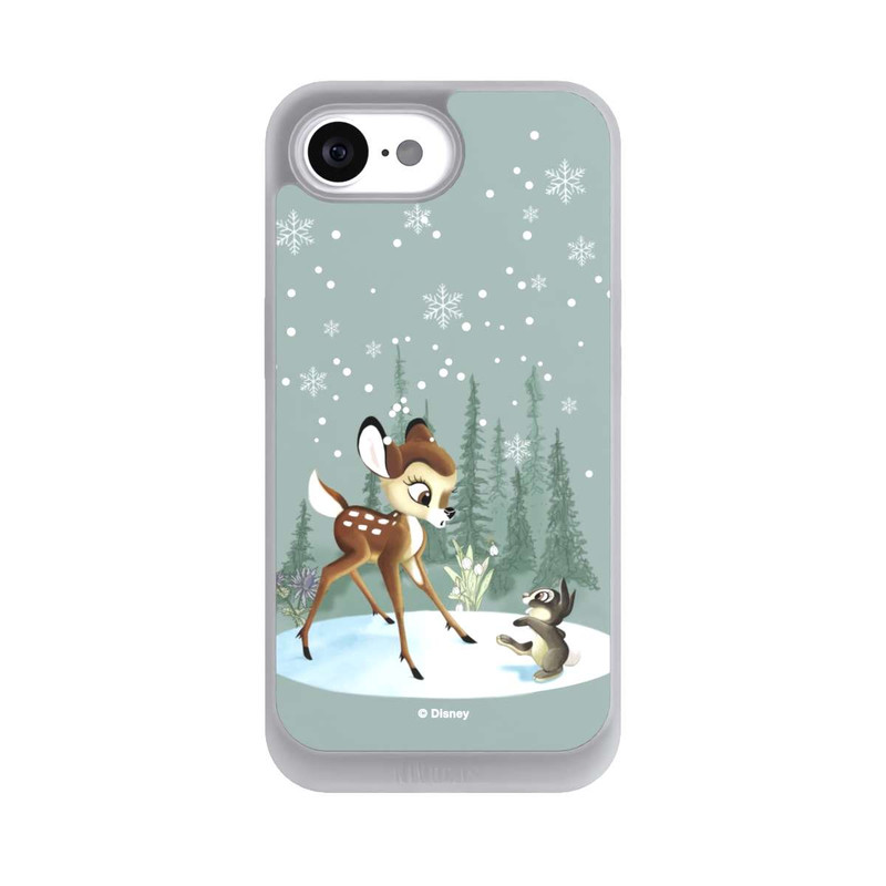 iPhone 16e NIVOpure Bambi et Panpan Monde Hivernal