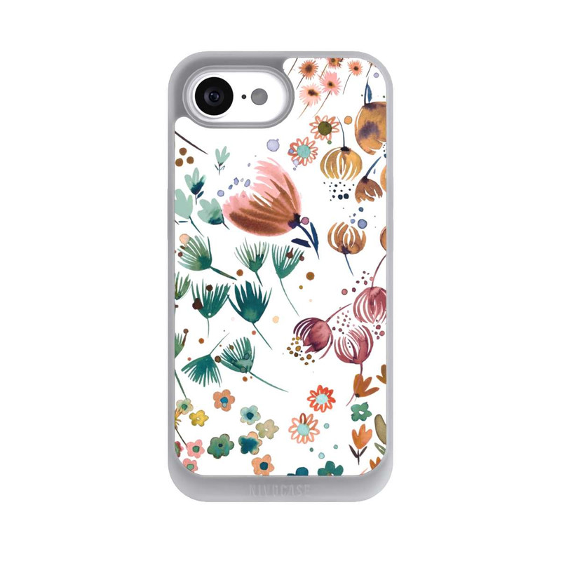 iPhone 16e NIVOpure Spring Buds Green Orange