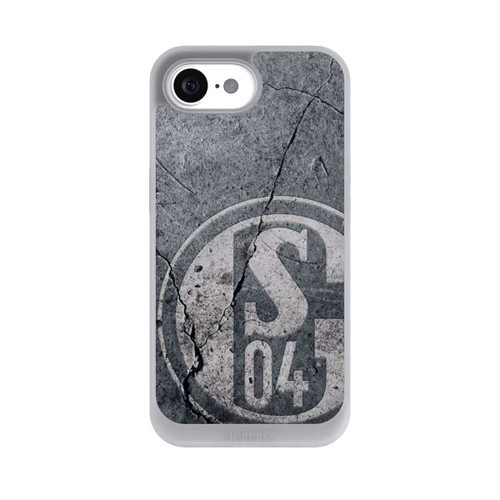 Apple iPhone 16e NIVOpure Schalke 04 Beton Look