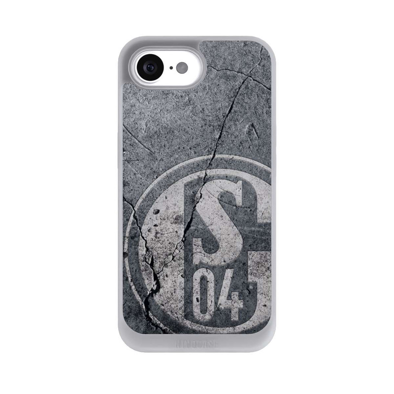 iPhone 16e NIVOpure Schalke 04 Beton Look